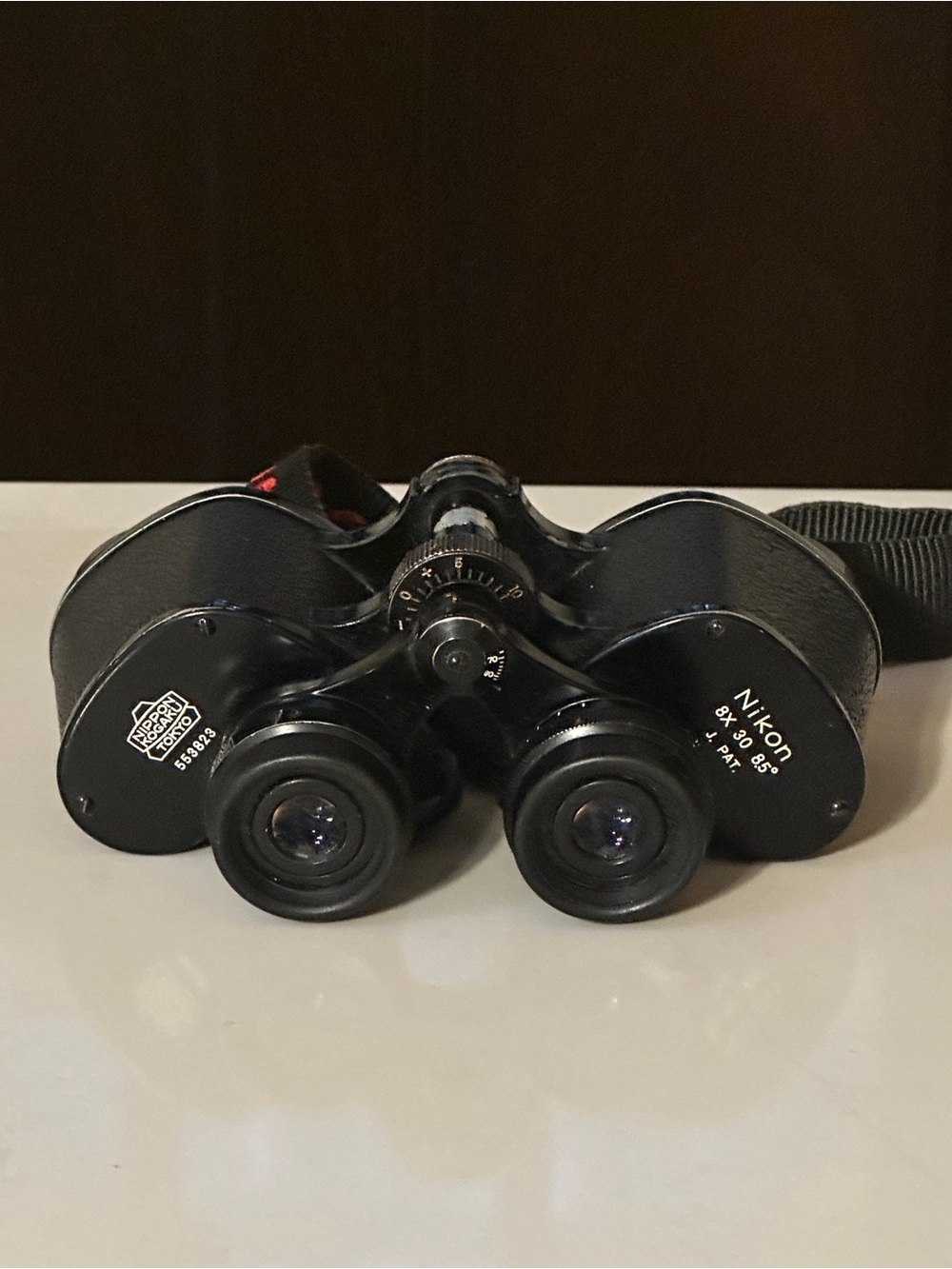 Vintage Noppon Kogaku Nikon A Series 8x30 Wide Angle Porro Prism Binoculars